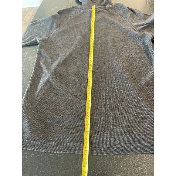 Goodthreads Gray hoodie men's Large Tall - Picture 4 of 7